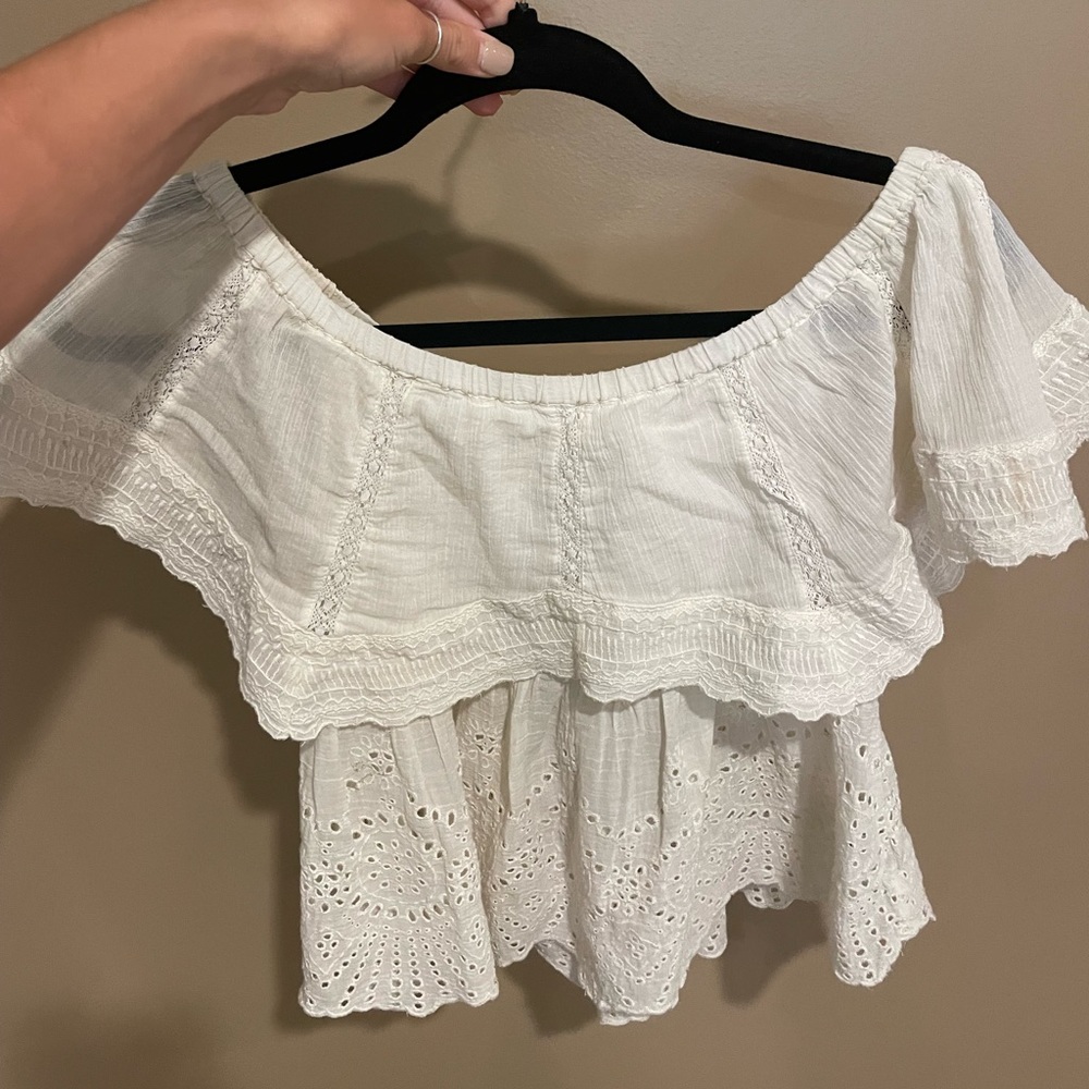 Lacey off the shoulder top